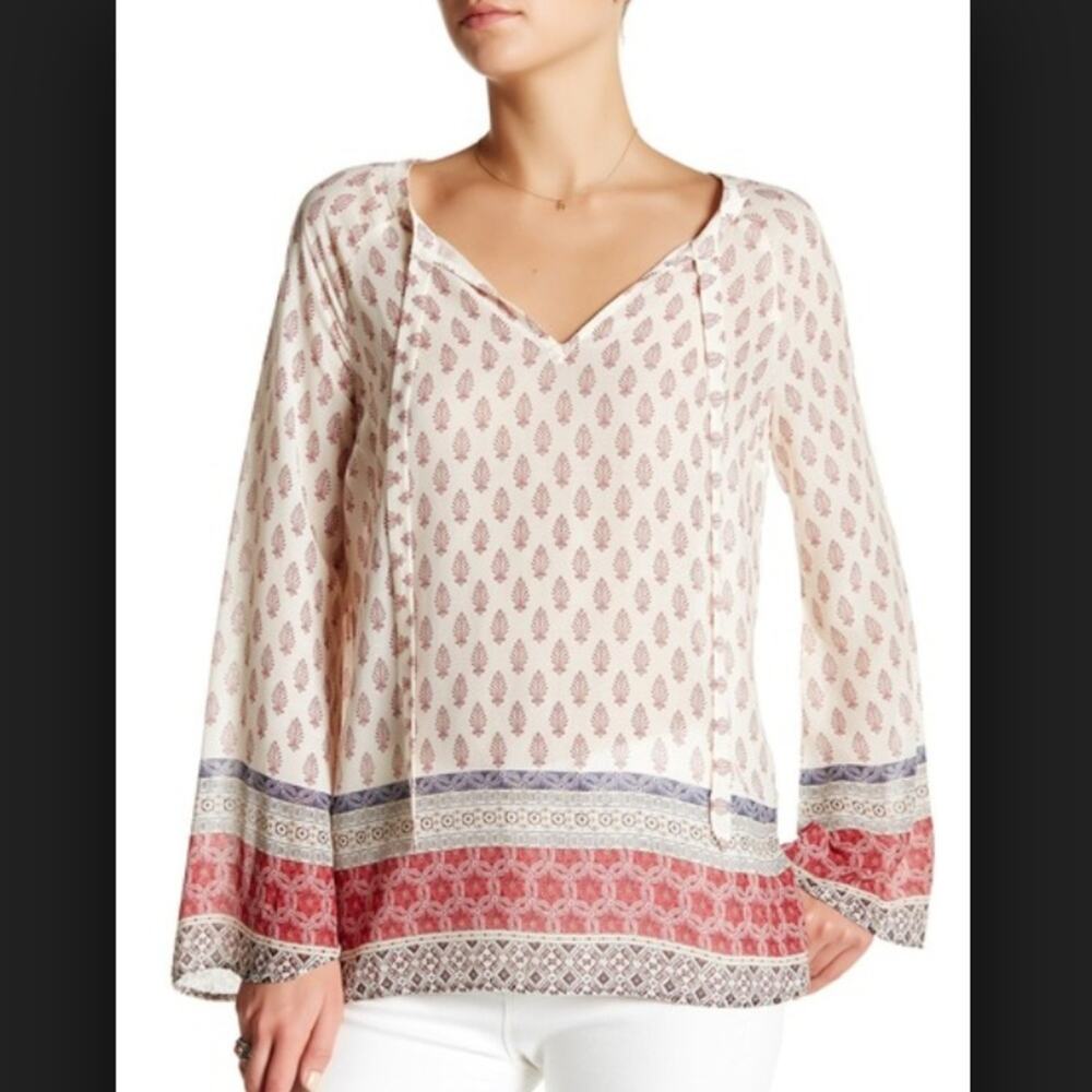 Sanctuary Mori Long Sleeve Boho Tunic X-Small EUC